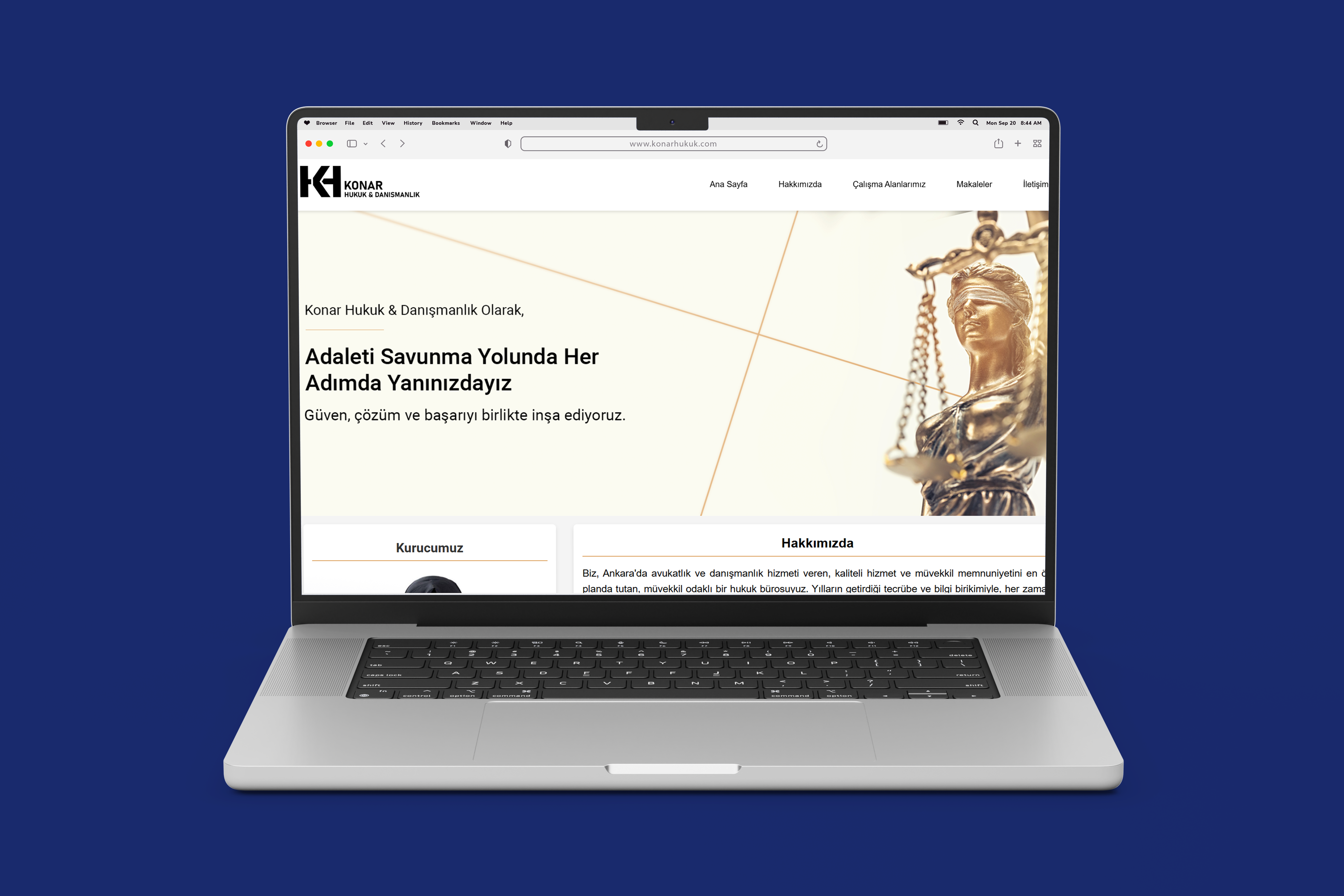 Fast, Secure, and SEO-Friendly Legal Web App